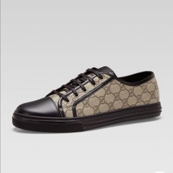 Gucci Other - Men's Gg Supreme Canvas Lowtop Sneaker